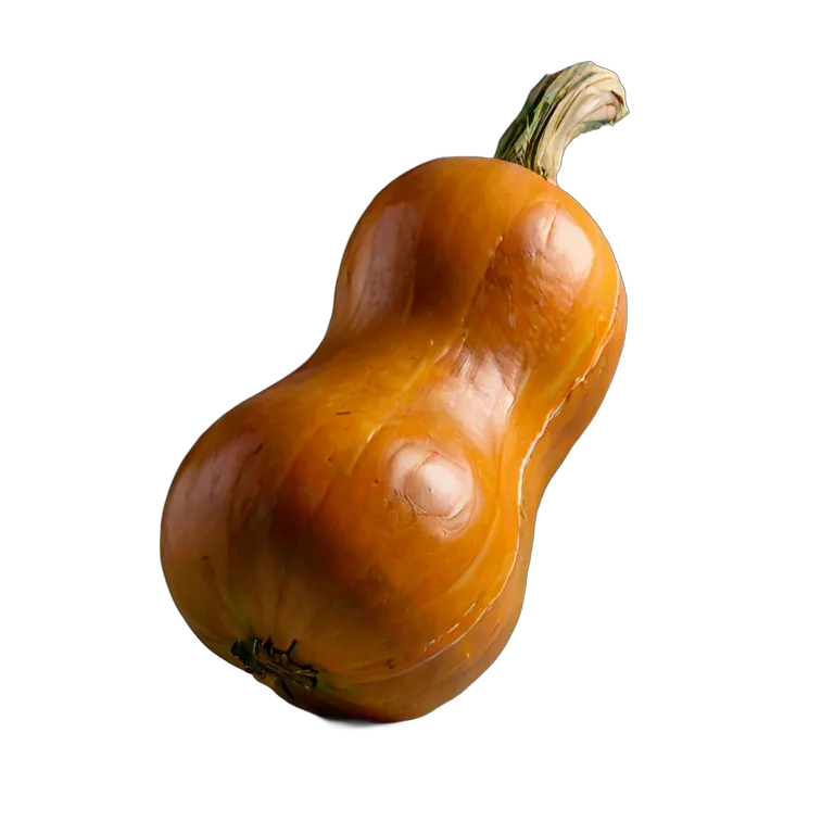 食べ物 野菜 バターナッツスクワッシュ丸ごと 透過 PNG 画像 フリー素材 #32883