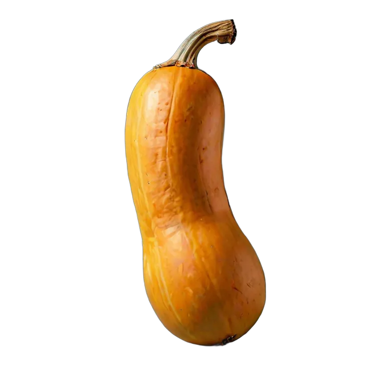 食べ物 野菜 バターナッツスクワッシュ丸ごと 透過 PNG 画像 フリー素材 #32888