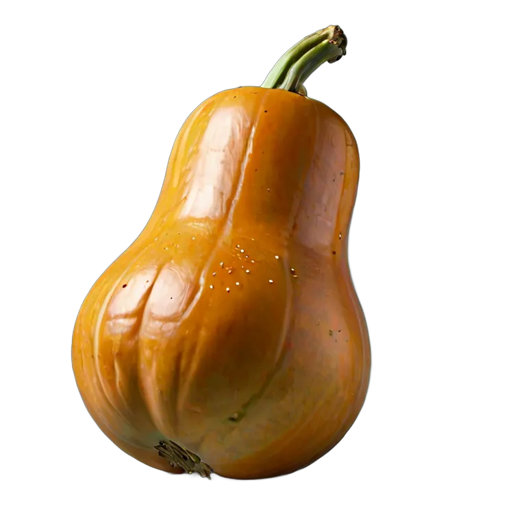 食べ物 野菜 バターナッツスクワッシュ丸ごと 透過 PNG 画像 フリー素材 #32889