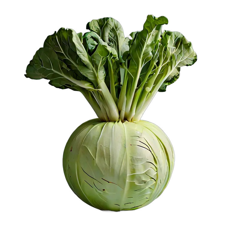 食べ物 野菜 コールラビ丸ごと 透過 PNG 画像 フリー素材 #32920