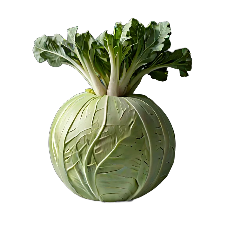 食べ物 野菜 コールラビ丸ごと 透過 PNG 画像 フリー素材 #32924