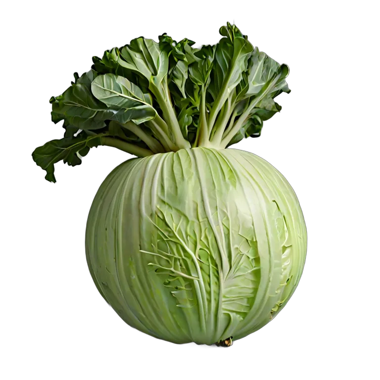 食べ物 野菜 コールラビ丸ごと 透過 PNG 画像 フリー素材 #32929