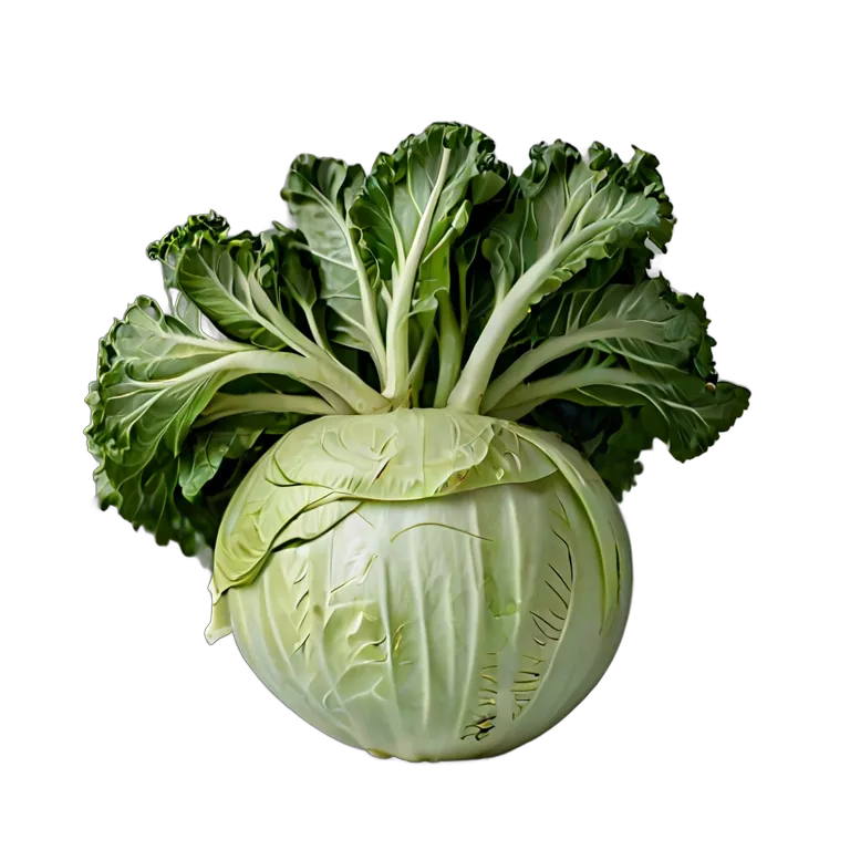 食べ物 野菜 コールラビ丸ごと 透過 PNG 画像 フリー素材 #32930