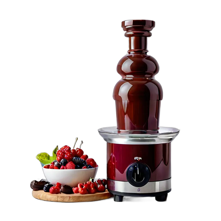 ガジェット キッチン家電 ブルゴーニュチョコレートファウンテン 透過 PNG 画像 フリー素材 #14152