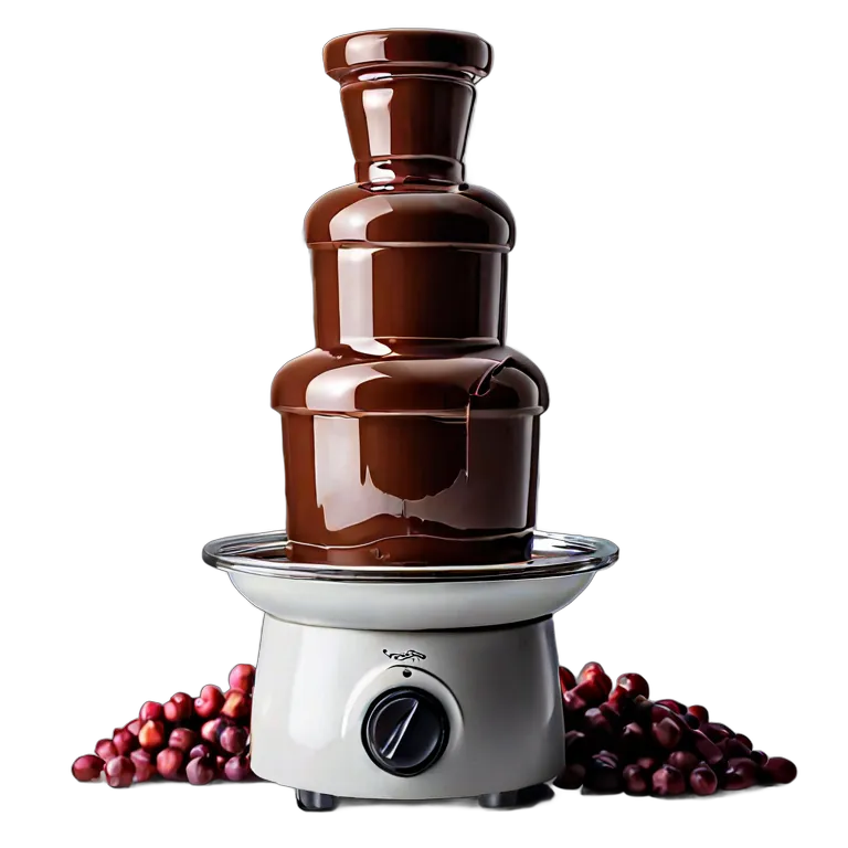 ガジェット キッチン家電 ブルゴーニュチョコレートファウンテン 透過 PNG 画像 フリー素材 #14160