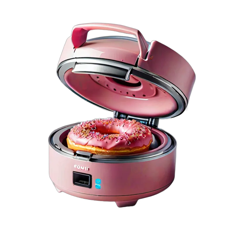 ガジェット キッチン家電 ピンクのドーナツメーカー 透過 PNG 画像 フリー素材 #14150