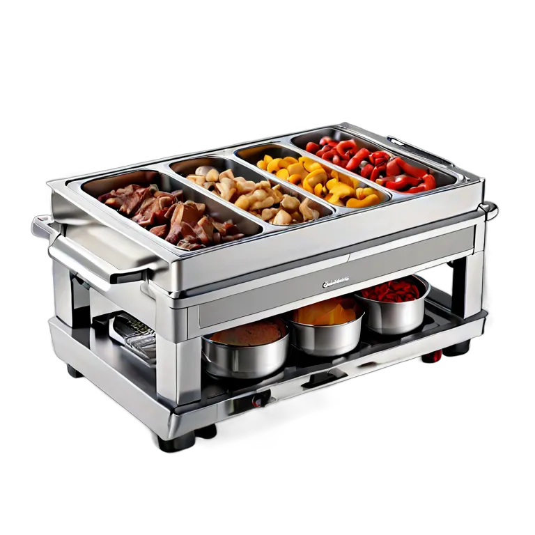 ガジェット キッチン家電 シルバービュッフェウォーマー 透過 PNG 画像 フリー素材 #14166