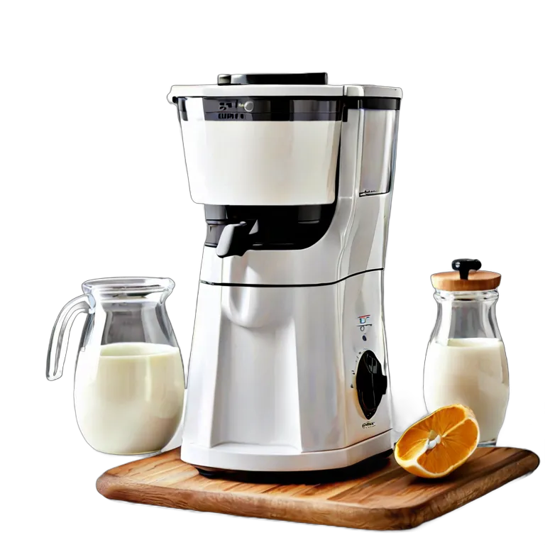 ガジェット キッチン家電 ホワイト豆乳メーカー 透過 PNG 画像 フリー素材 #14129