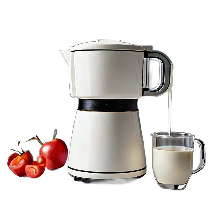 ガジェット キッチン家電 ホワイト豆乳メーカー 透過 PNG 画像 フリー素材 #14135