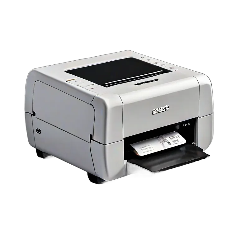 ガジェット コンピューター PC用コンパクトラベルプリンター 透過 PNG 画像 フリー素材 #14867