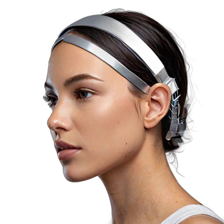 ガジェット コンピューター 未来的なニューラルリンクヘッドバンド 透過 PNG 画像 フリー素材 #14882