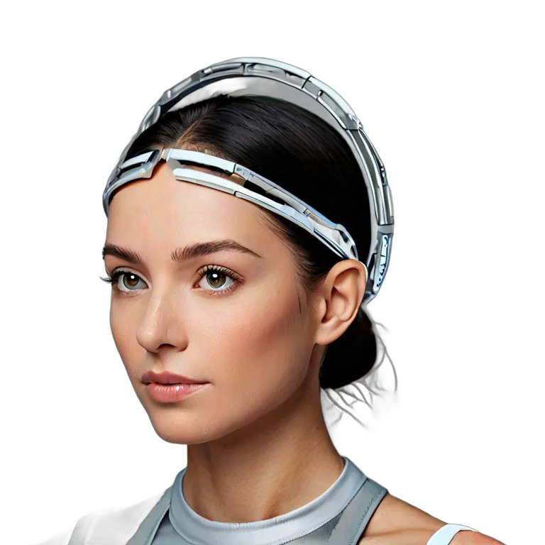 ガジェット コンピューター 未来的なニューラルリンクヘッドバンド 透過 PNG 画像 フリー素材 #14883