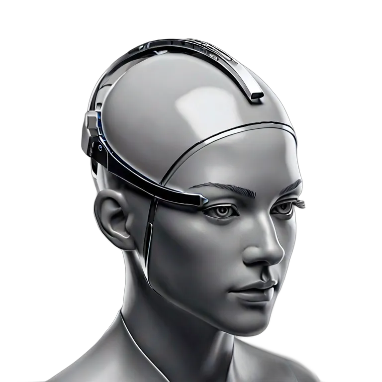 ガジェット コンピューター 未来的なニューラルリンクヘッドバンド 透過 PNG 画像 フリー素材 #14884