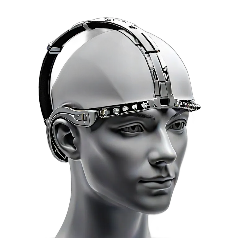 ガジェット コンピューター 未来的なニューラルリンクヘッドバンド 透過 PNG 画像 フリー素材 #14885