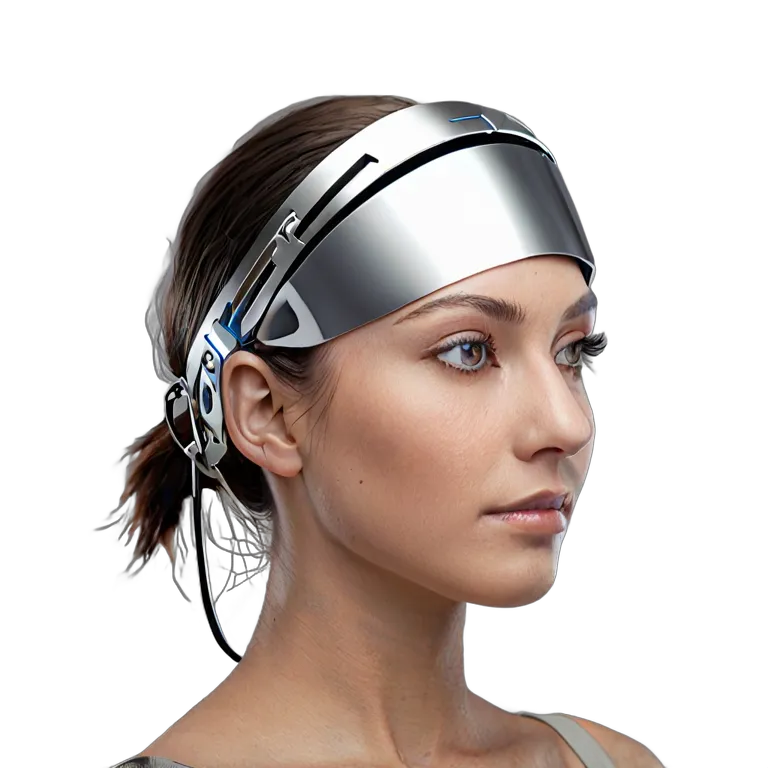 ガジェット コンピューター 未来的なニューラルリンクヘッドバンド 透過 PNG 画像 フリー素材 #14889