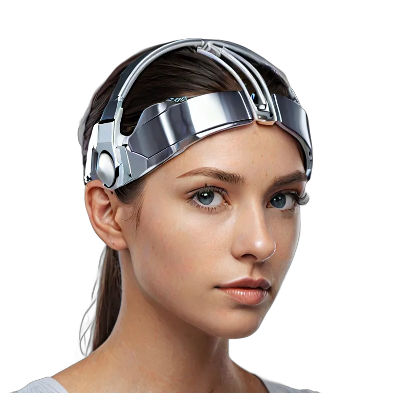 ガジェット コンピューター 未来的なニューラルリンクヘッドバンド 透過 PNG 画像 フリー素材 #14892