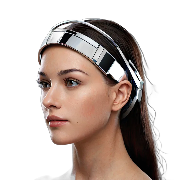 ガジェット コンピューター 未来的なニューラルリンクヘッドバンド 透過 PNG 画像 フリー素材 #14894