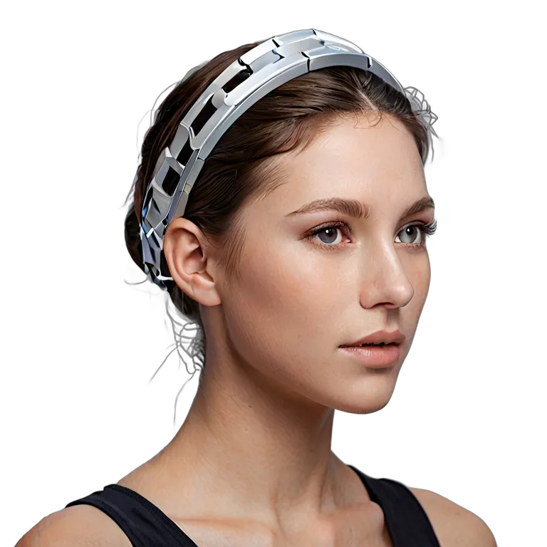 ガジェット コンピューター 未来的なニューラルリンクヘッドバンド 透過 PNG 画像 フリー素材 #14897