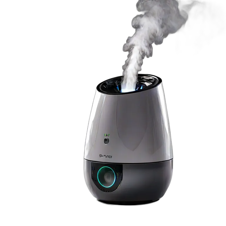 ガジェット コンピューター RGBライト付きのモダンな卓上加湿器 透過 PNG 画像 フリー素材 #14914