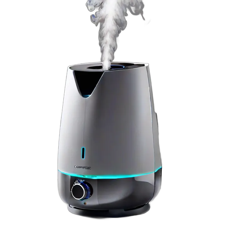 ガジェット コンピューター RGBライト付きのモダンな卓上加湿器 透過 PNG 画像 フリー素材 #14917