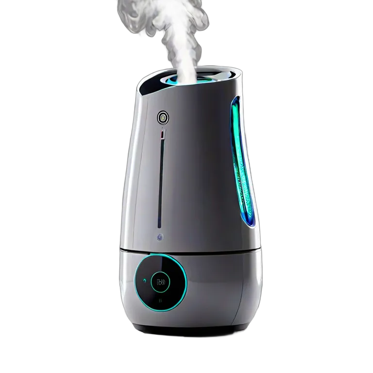 ガジェット コンピューター RGBライト付きのモダンな卓上加湿器 透過 PNG 画像 フリー素材 #14927