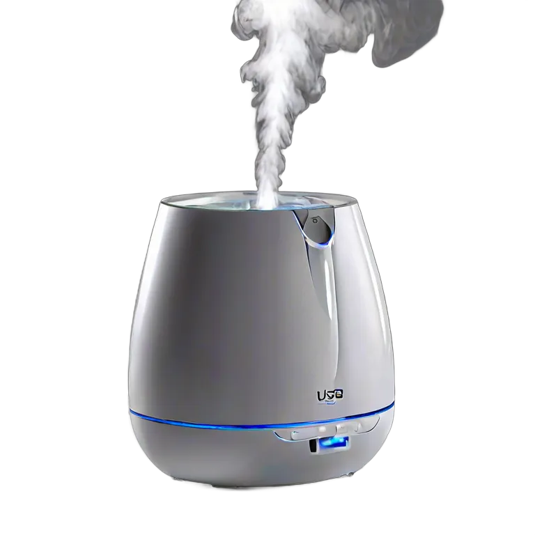 ガジェット コンピューター RGBライト付きのモダンな卓上加湿器 透過 PNG 画像 フリー素材 #14931