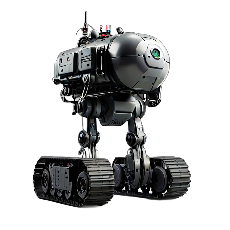 ガジェット ロボット アメリカの警察爆弾処理ロボット 透過 PNG 画像 フリー素材 #35824