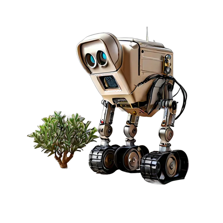 アラブの自動砂漠緑化ボット 透過 PNG 画像 フリー素材 #35841