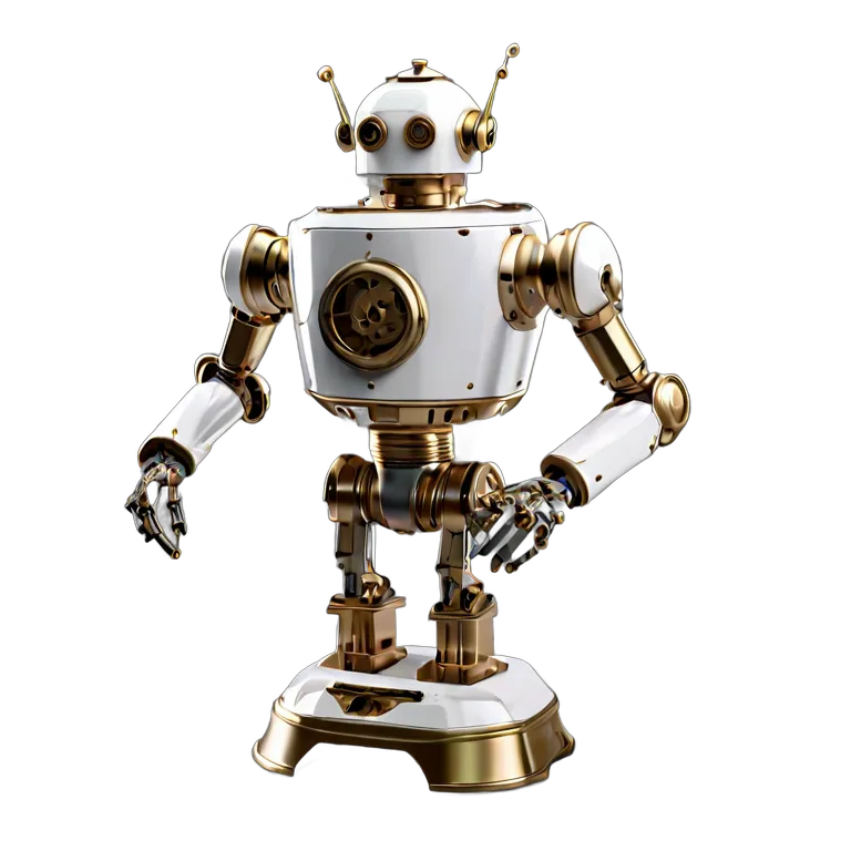 ガジェット ロボット イギリスのお茶会ロボット 透過 PNG 画像 フリー素材 #35776