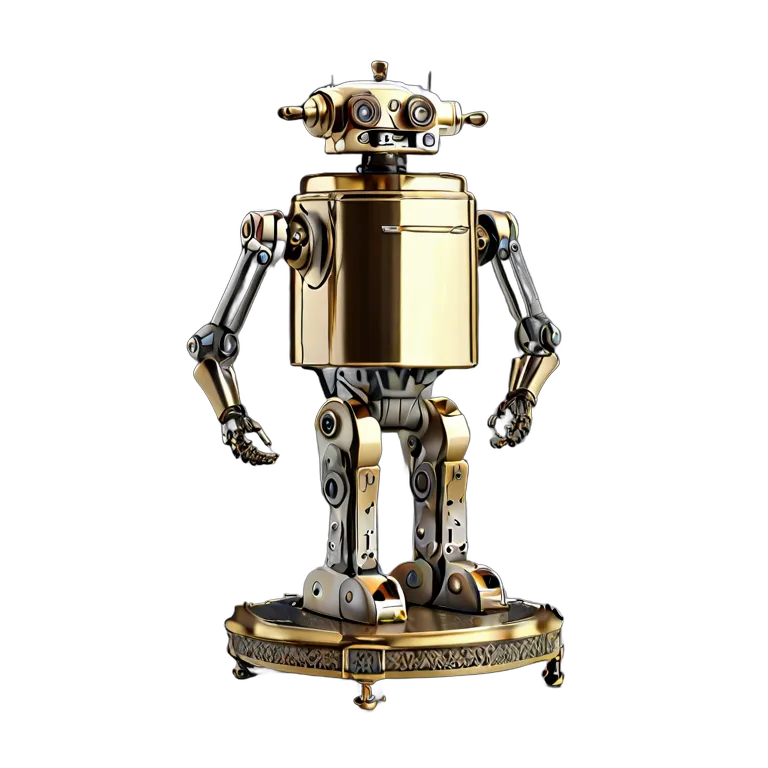 ガジェット ロボット イギリスのお茶会ロボット 透過 PNG 画像 フリー素材 #35783