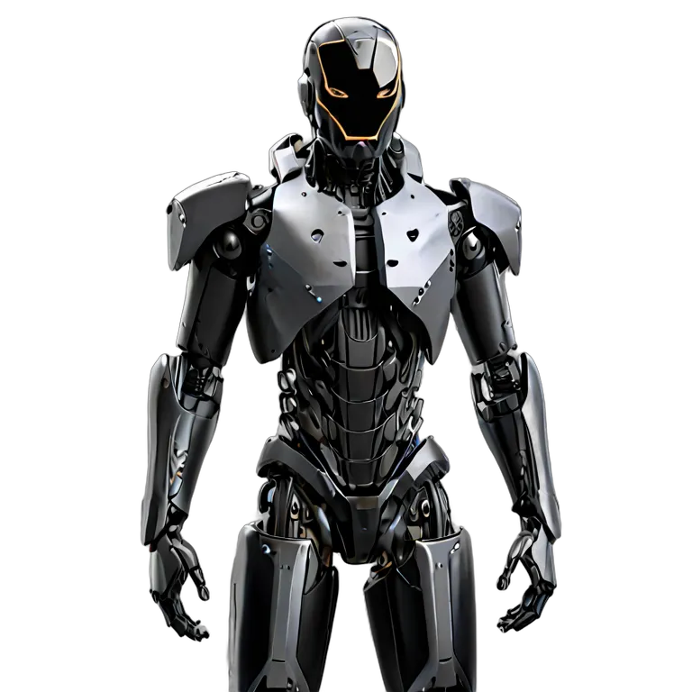未来的な外骨格スーツ 透過 PNG 画像 フリー素材 #35846
