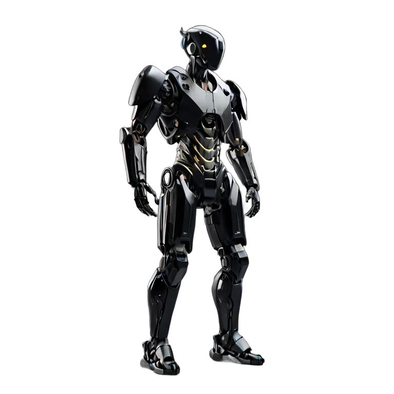 未来的な外骨格スーツ 透過 PNG 画像 フリー素材 #35850