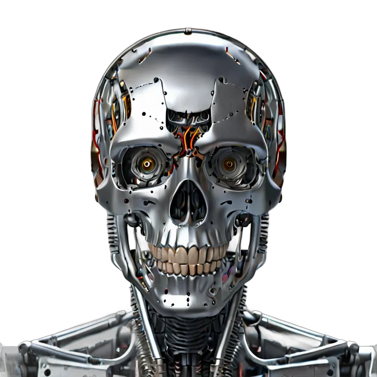 ガジェット ロボット ロボットヘッド内部フレーム 透過 PNG 画像 フリー素材 #35771