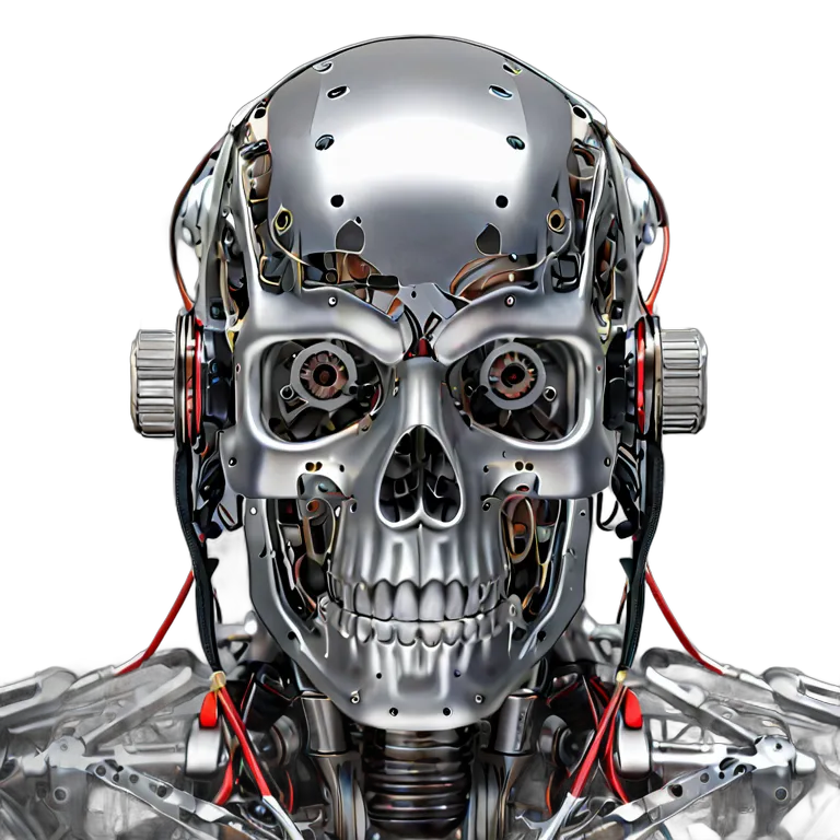 ガジェット ロボット ロボットヘッド内部フレーム 透過 PNG 画像 フリー素材 #35772