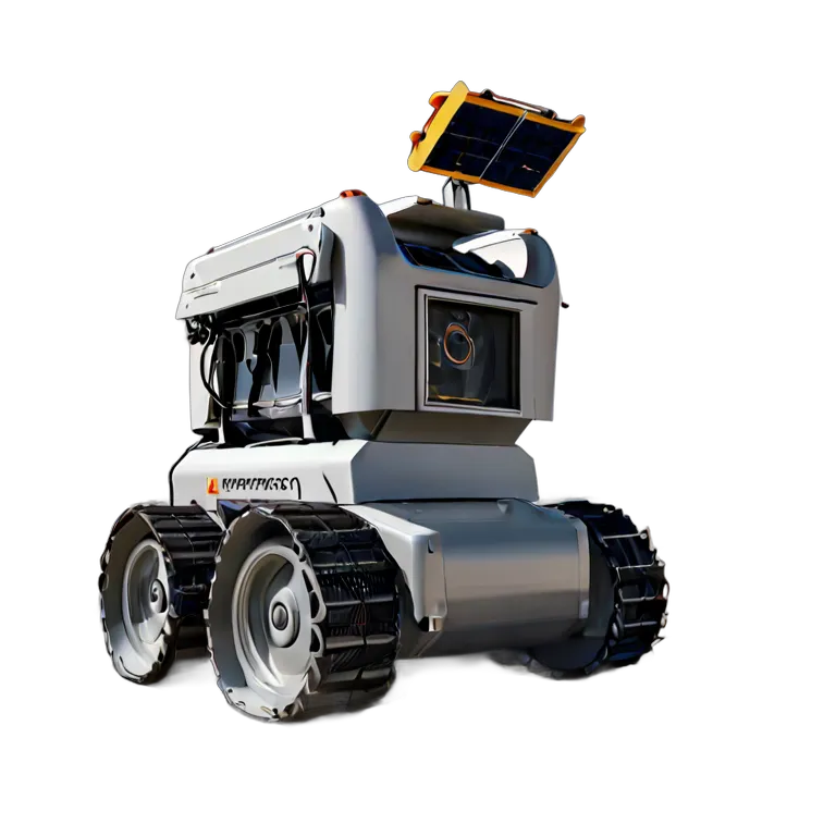 ガジェット ロボット スペインのビーチ清掃ロボット 透過 PNG 画像 フリー素材 #35791