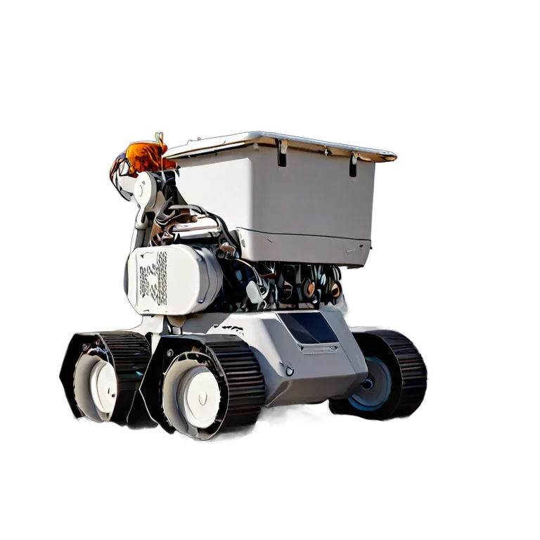 ガジェット ロボット スペインのビーチ清掃ロボット 透過 PNG 画像 フリー素材 #35792