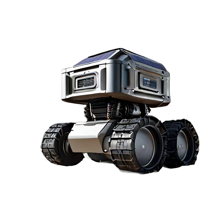 ガジェット ロボット スペインのビーチ清掃ロボット 透過 PNG 画像 フリー素材 #35794