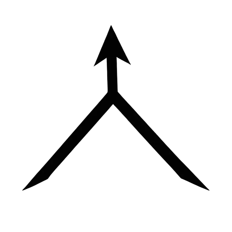 アイコン 矢印 2D黒ステンシルスタイルの矢印 透過 PNG 画像 フリー素材 #38999