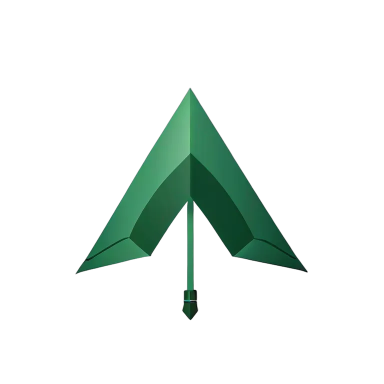 2d-フォレスト-グリーン-矢印 透過 PNG 画像 フリー素材 #39079