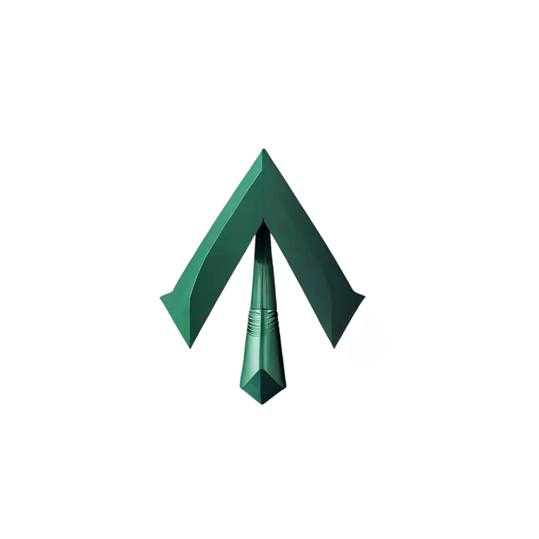 2d-フォレスト-グリーン-矢印 透過 PNG 画像 フリー素材 #39081