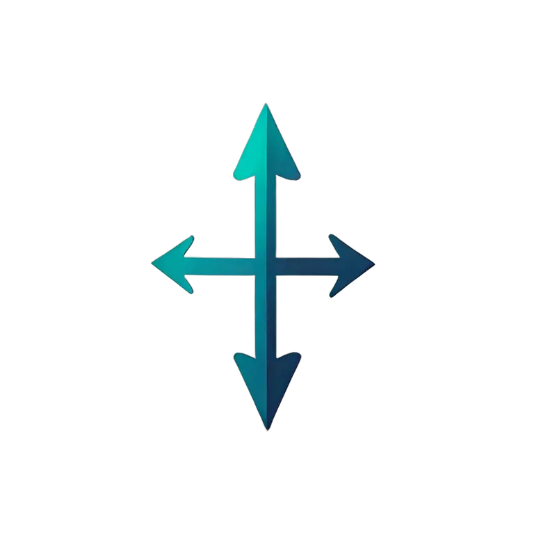 アイコン 矢印 2次元対称の上下矢印 透過 PNG 画像 フリー素材 #39045