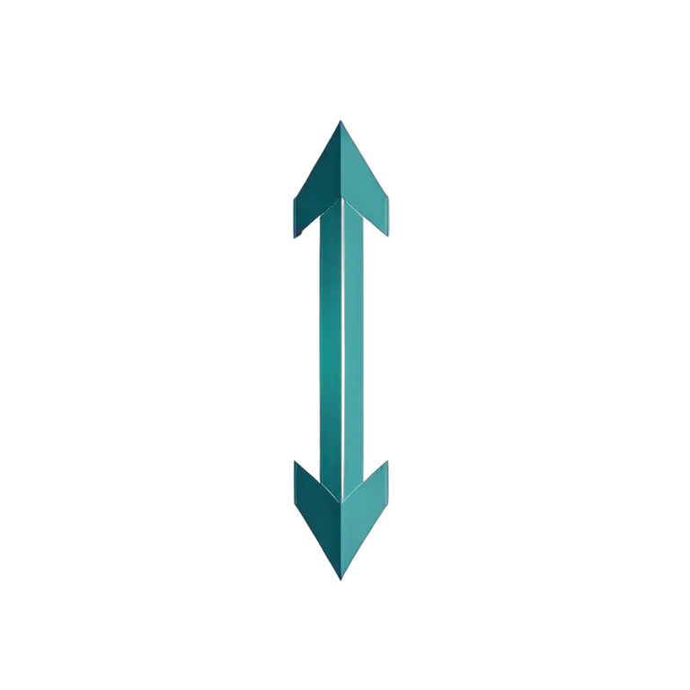 アイコン 矢印 2次元対称の二重尾部を持つ矢印 透過 PNG 画像 フリー素材 #39069