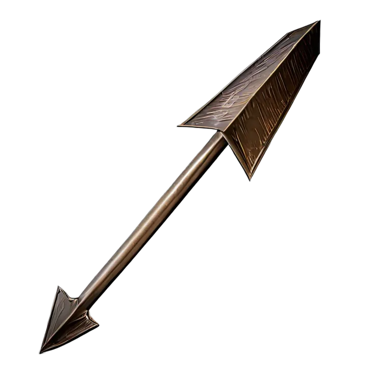 アイコン 矢印 3Dブロンズ矢印（左向き） 透過 PNG 画像 フリー素材 #39030