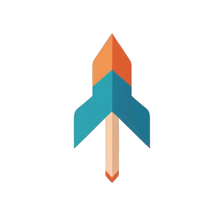 アイコン 矢印 ノッチ付き尾部を持つ平らな2次元対称矢印 透過 PNG 画像 フリー素材 #38989