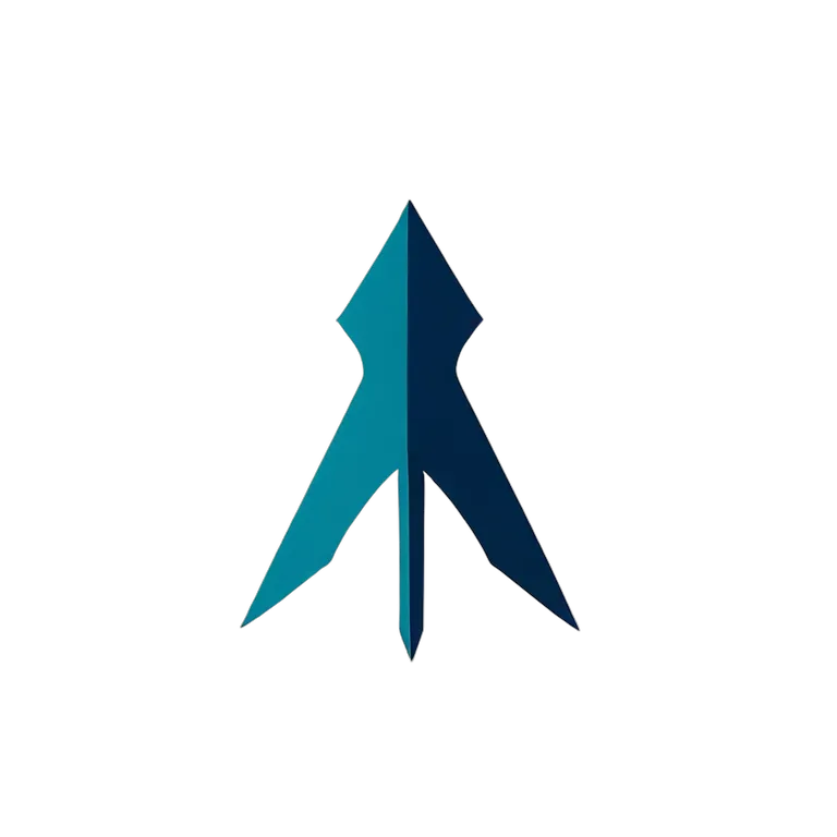 アイコン 矢印 ノッチ付き尾部を持つ平らな2次元対称矢印 透過 PNG 画像 フリー素材 #38990