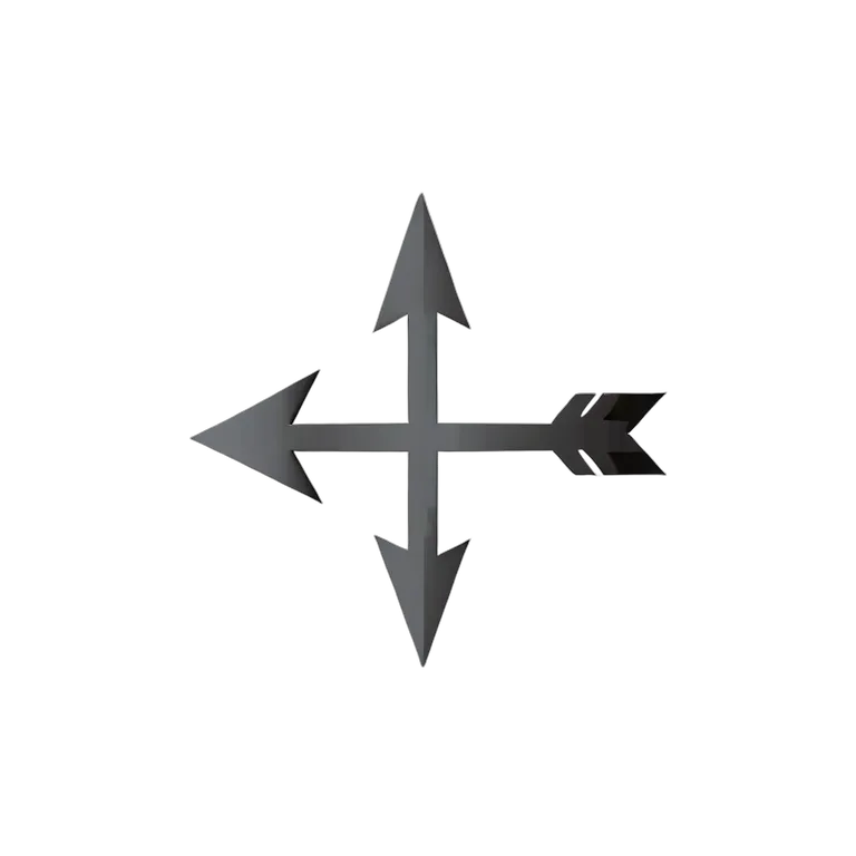 アイコン 矢印 フラットデザイン、チャコールグレー、矢印 透過 PNG 画像 フリー素材 #39062