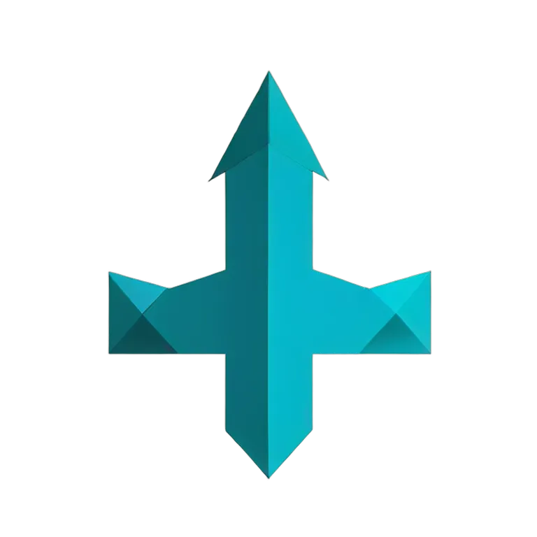 アイコン 矢印 フラットデザイン ターコイズ矢印 透過 PNG 画像 フリー素材 #39010