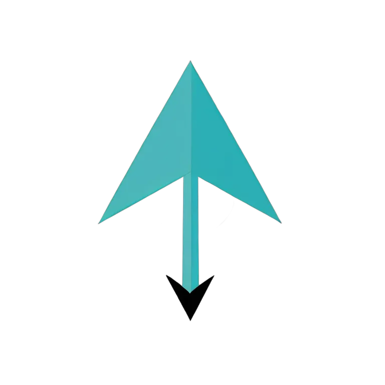 アイコン 矢印 フラットデザイン ターコイズ矢印 透過 PNG 画像 フリー素材 #39018