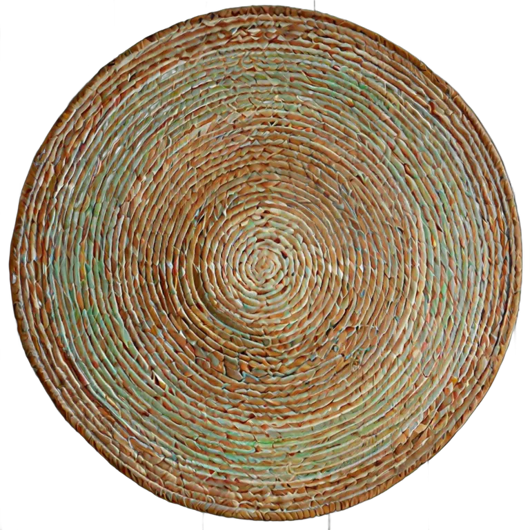 インテリア カーペット モダンな円形ジュートラグ 透過 PNG 画像 フリー素材 #28775