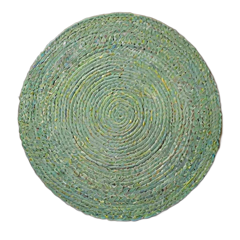 インテリア カーペット モダンな円形ジュートラグ 透過 PNG 画像 フリー素材 #28781